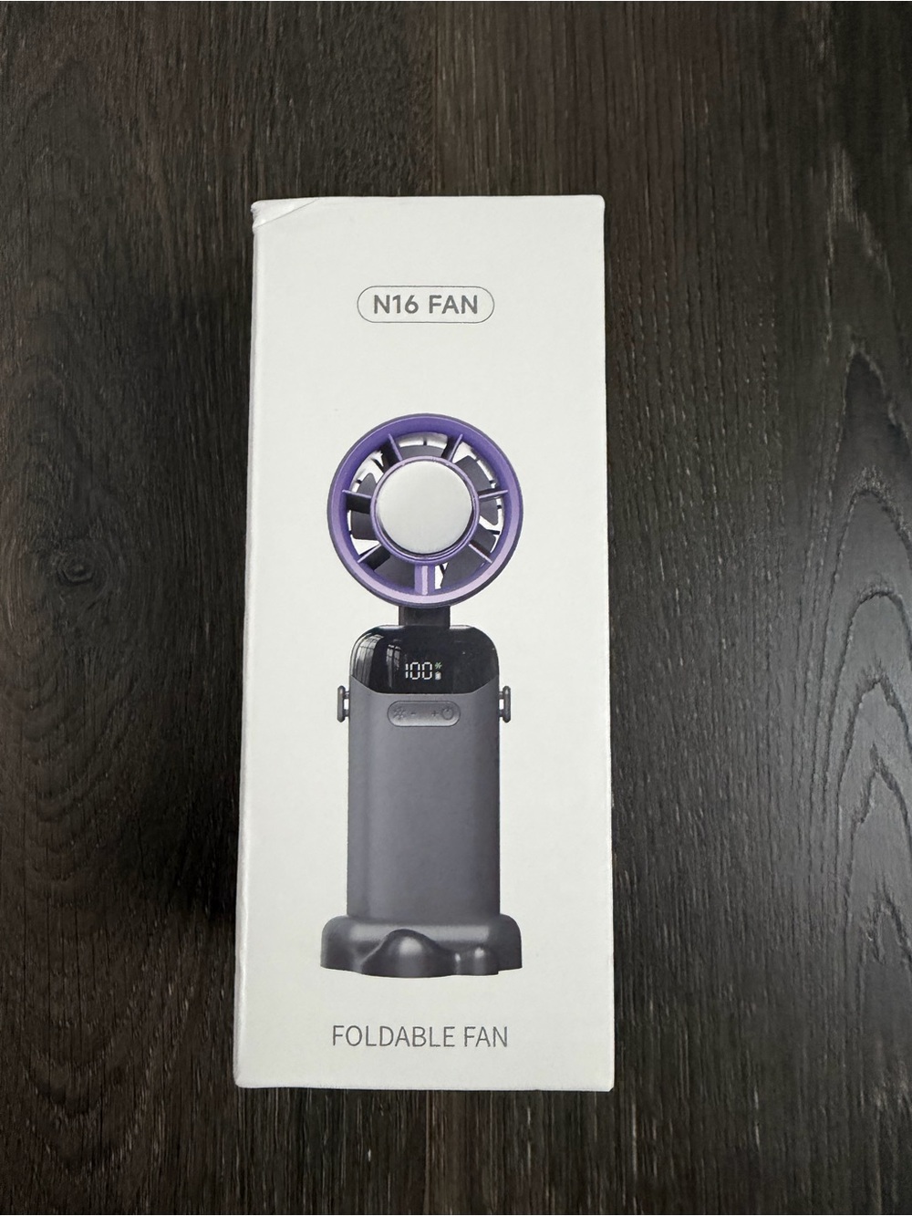 Portable Handheld Cooling Fan Blush Pink LED Turbo Fan Travel Display Speed 199 - Picture 5 of 8